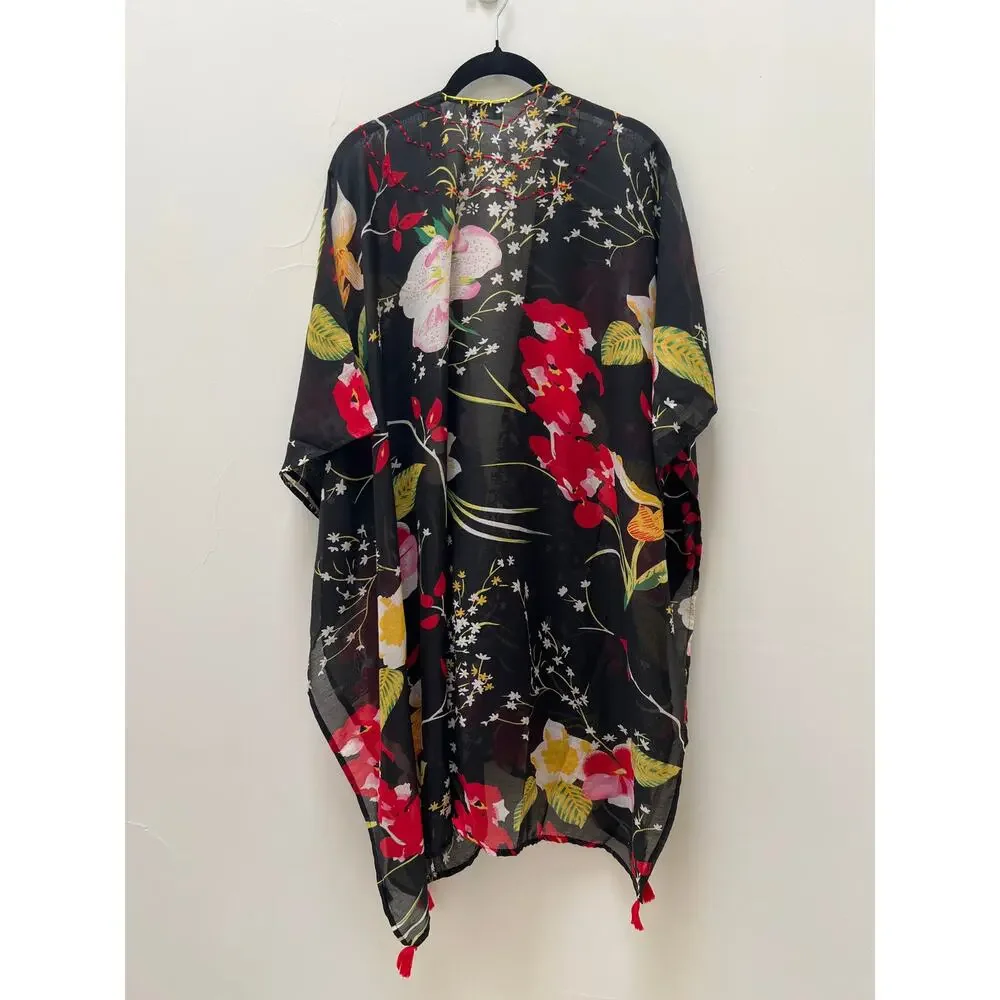 Nicole Miller Floral Kimono